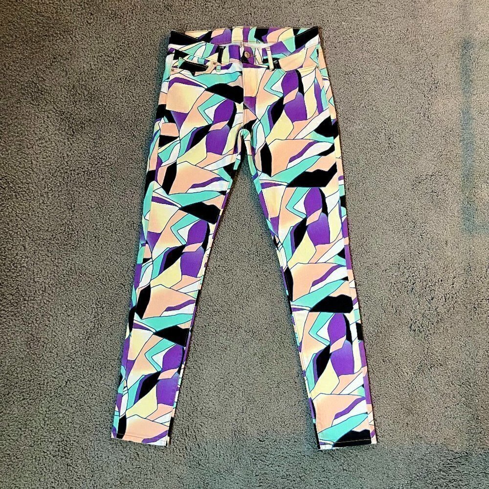 Rare Levi's OOOK Sample Jeans Never Mass Produced Modern Abstract Design